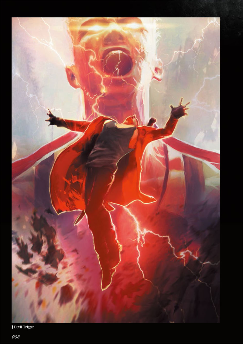 Illustration for article titled 12-Page Preview Of The DmC: Devil May Cry Art Book